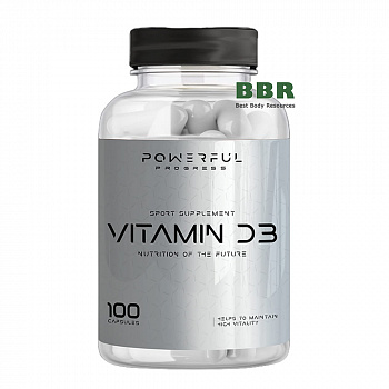 Vitamin D3 4000iu 100 Caps, Powerful Progress