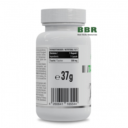 Healthy Taurine 500mg 60 Caps, MST