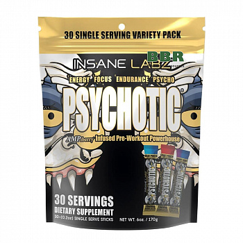 Psychotic Gold 1 Serving, Insane Labz
