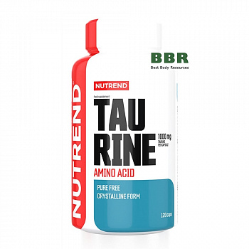 Taurine 1000mg 120 Caps, Nutrend