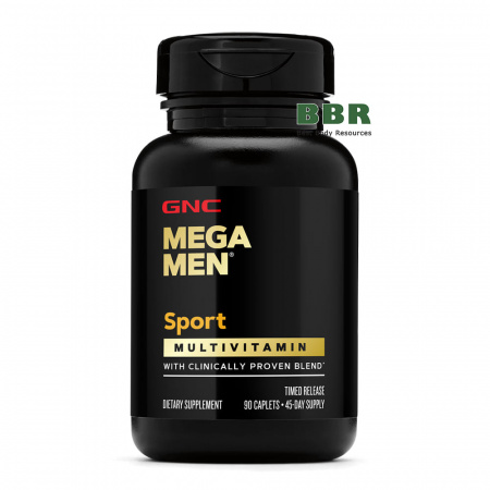 Mega Men Sport 90caps, GNC