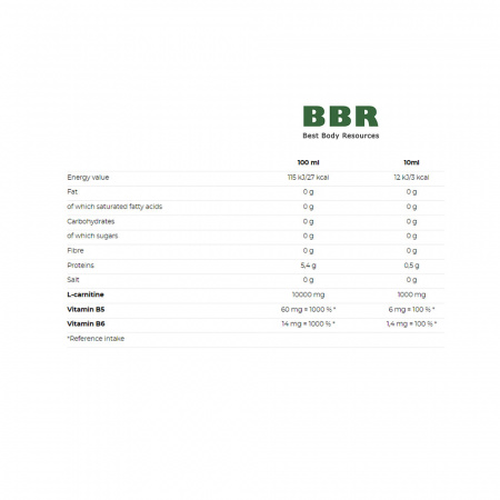 L-Carnitine 100.000 1000ml, Nutrend