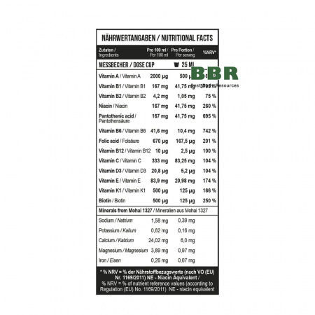 Multivitamin Liquid 1000ml, MST