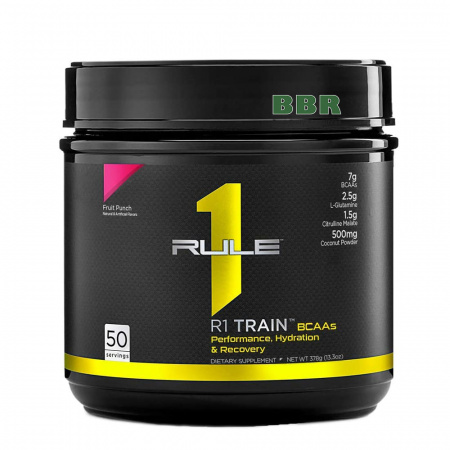 R1 Train BCAA 50 Servings, Rule One