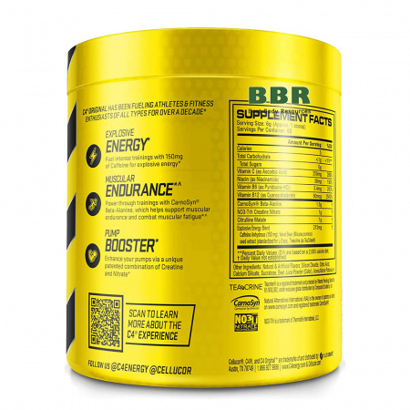 C4 Original 390g (60serv), Cellucor