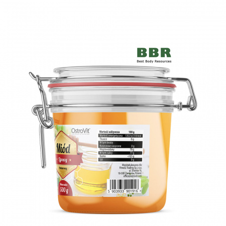 Мед Natural Honey 500g, OstroVit