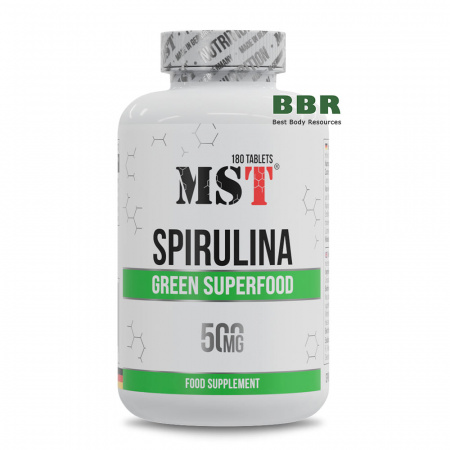 Spirulina 500mg 180 Tabs, MST