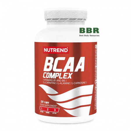 BCAA Complex 120 Caps, NUTREND BCAA Complex 120 Caps, NUTREND