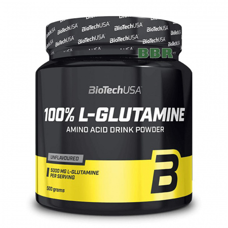 100% L-Glutamine 500g, BioTechUSA