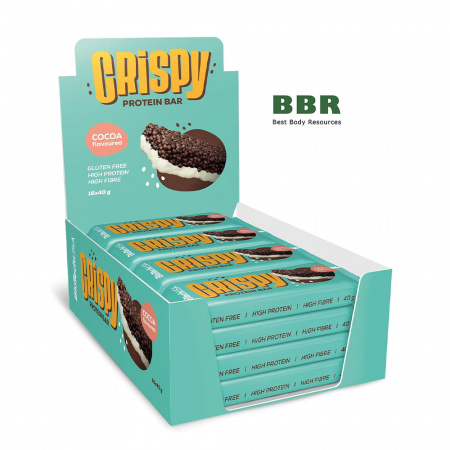 Crispy Protein Bar 40g, BioTechUSA