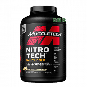 Nitro Tech Whey Gold 2.51kg, MuscleTech