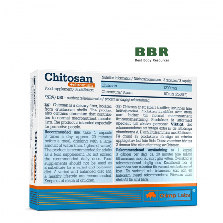 Chitosan + Chromium 30 Caps, Olimp