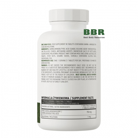 GABA plus 90 Tabs, OstroVit