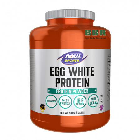 Egg White Protein 2268g, NOW Foods