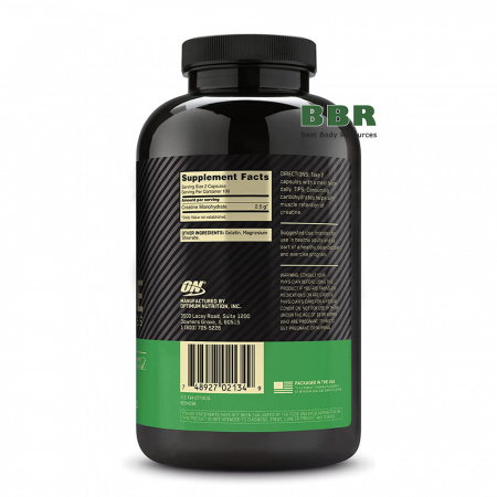 Creatine 2500 200 Caps, Optimum Nutrition Creatine 2500 200 Caps, Optimum Nutrition