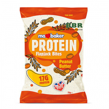 Protein Flapjack Bites 75g, Ma Baker