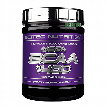 Mega BCAA 1400 180 Caps, Scitec Nutrition