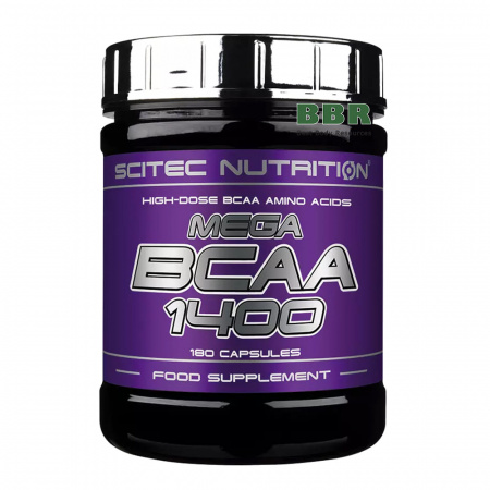 Mega BCAA 1400 180 Caps, Scitec Nutrition
