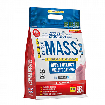 Critical MASS Weight Gainer 6kg, Applied Nutrition