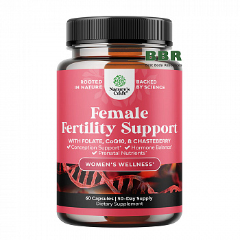 Female Fertility Support 60 Caps, Natures Craft