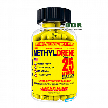 Methyldrene 25 4 Caps, Cloma Pharma
