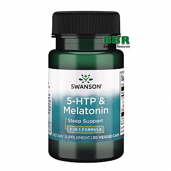 5-HTP & Melatonin 30 Caps, Swanson
