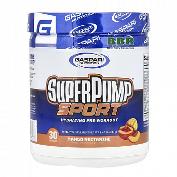 SuperPump Sport 240g, Gaspari Nutrition