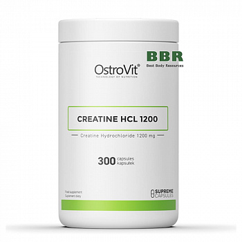 Creatine HCL 1200 300 Caps, OstroVit