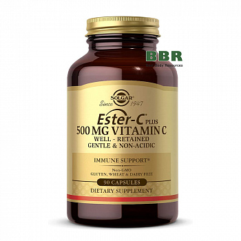 Ester-C 500mg Vitamin C 90 Caps, Solgar