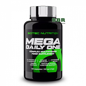 Mega Daily One Plus 60caps, Scitec Nutrition