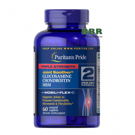Glucosamine Chondroitin MSM Triple 60tab, Puritans Pride