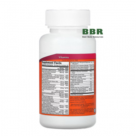 EVE Superior Women's Multi 120 Veg Caps, NOW Foods