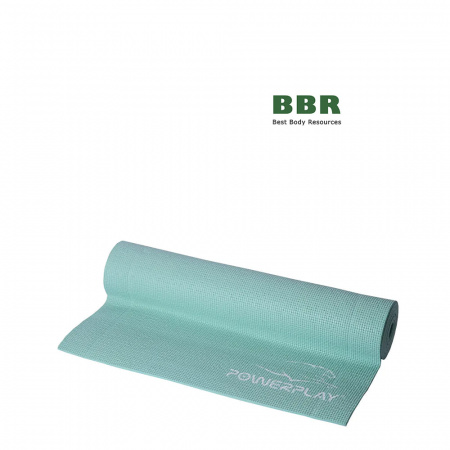 Коврик для йоги и фитнеса 4010 Mint, PowerPlay