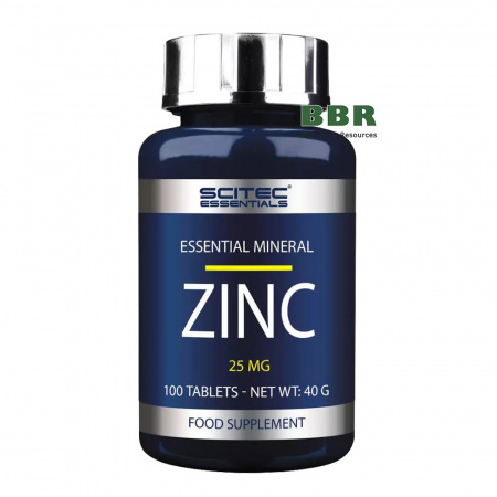 Zinc 25mg 100 tabl, Scitec Nutrition