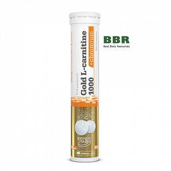 Gold L-Carnitine 1000 + Chrom 20 Tabs, Olimp