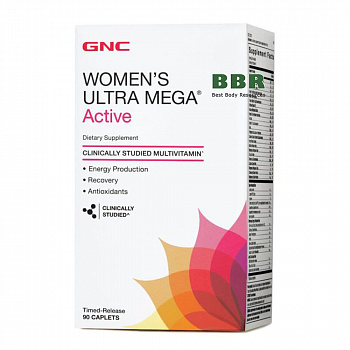 Womens Ultra Mega Active 90caps, GNC