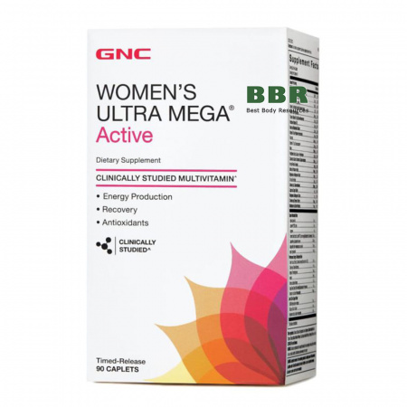Womens Ultra Mega Active 90caps, GNC Womens Ultra Mega Active 90caps, GNC