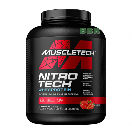 Nitro Tech Whey Protein 1.8kg, MuscleTech