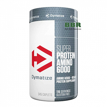 Super Amino 6000 345 Tabs, Dymatize Nutrition