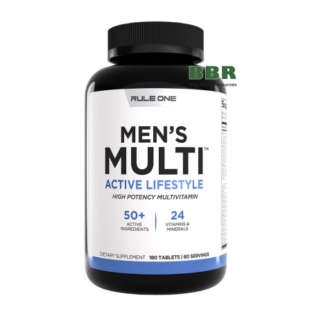R1 Mens Train Daily Multivitamin 180 Tabs, Rule One R1 Mens Train Daily Multivitamin 180 Tabs, Rule One