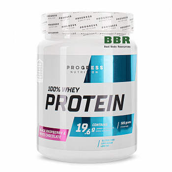 100% Whey Protein 500g, Progress Nutrition
