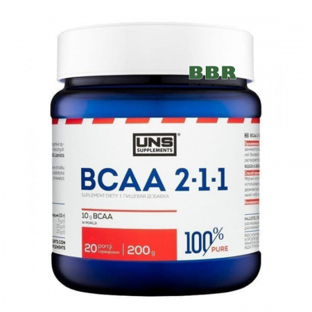 BCAA 2-1-1 Instant 200g, UNS BCAA 2-1-1 Instant 200g, UNS