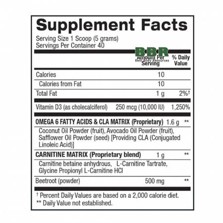 CLA + Carnitine 40 Servings, BPI Sports