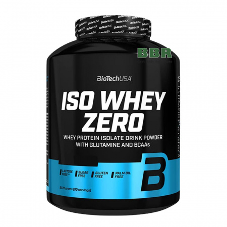 Iso Whey Zero Lactose Free 2270g, BioTechUSA Iso Whey Zero Lactose Free 2270g, BioTechUSA
