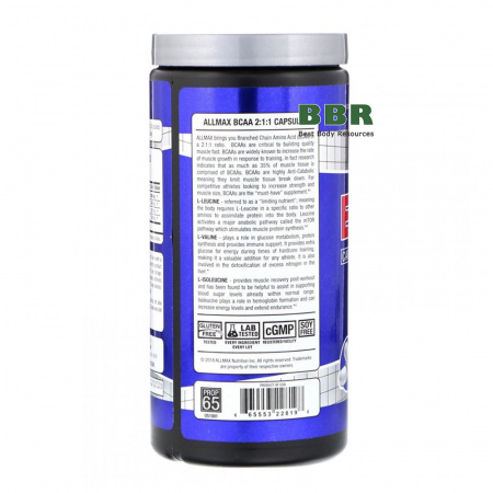 BCAA  2100 180 Caps, ALLMAX Nutrition