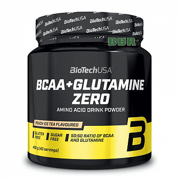 BCAA + Glutamine Zero 480g, BioTechUSA