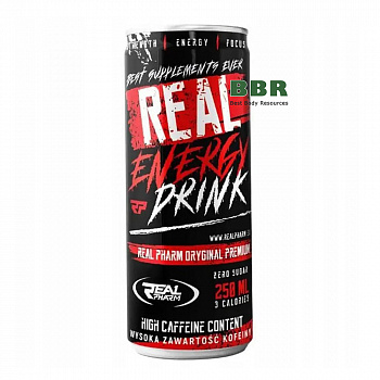 Real Energy Drink 250ml, Real Pharm