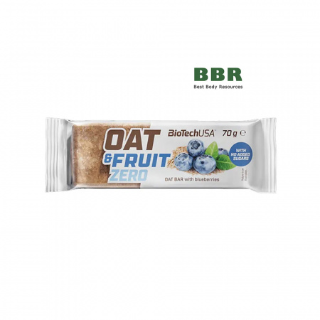 Oat and Fruit Zero 70g, BioTechUSA Oat and Fruit Zero 70g, BioTechUSA
