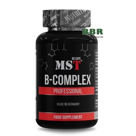 Vitamin B-Complex Professional 60 Caps, MST Vitamin B-Complex Professional 60 Caps, MST