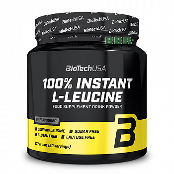 100% Instant L-Leucine 277g, BioTechUSA